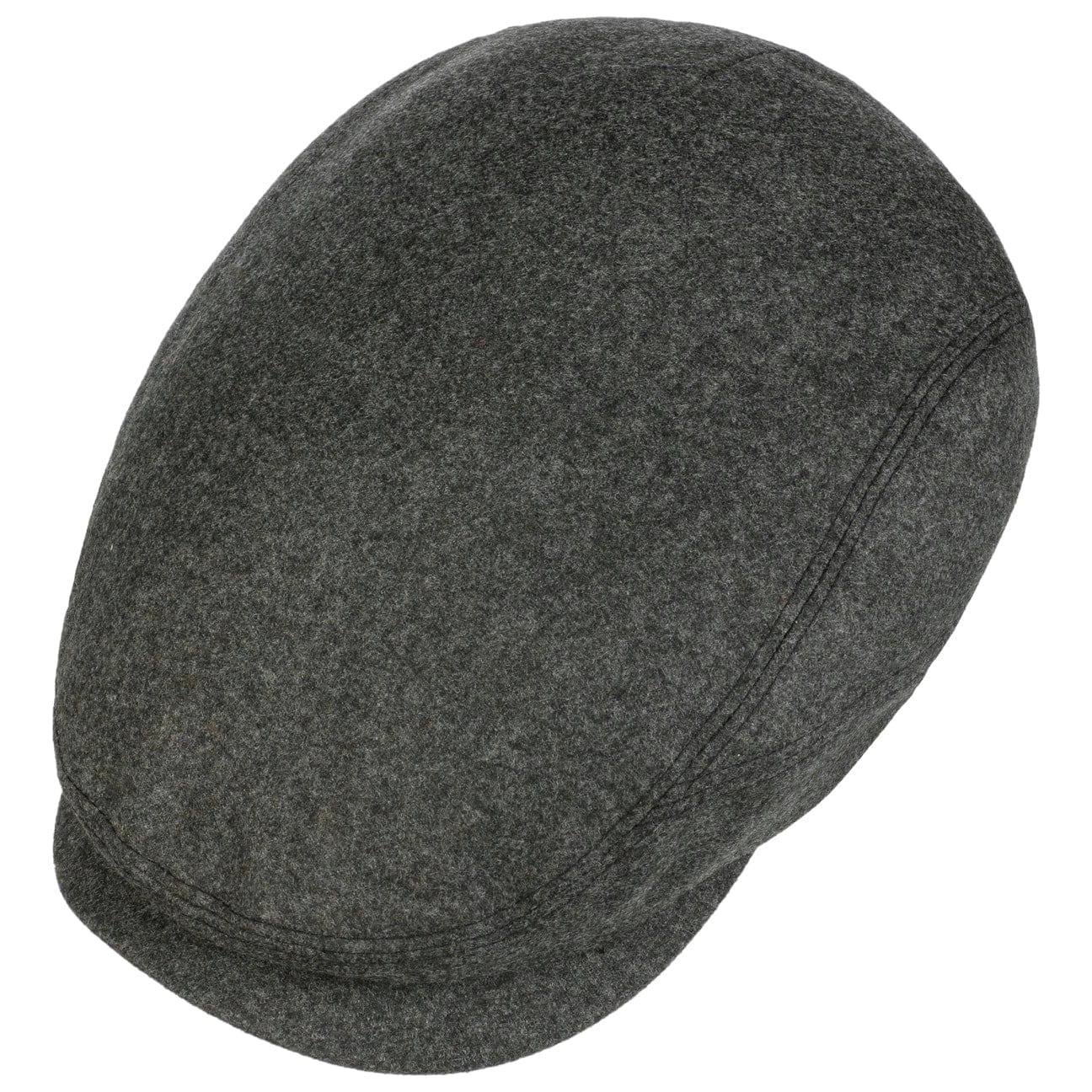 Stetson Oldbury Driver Flat Cap for Men - Classic Wool Peaked Hat for Driving, Golf & Outdoor Activities