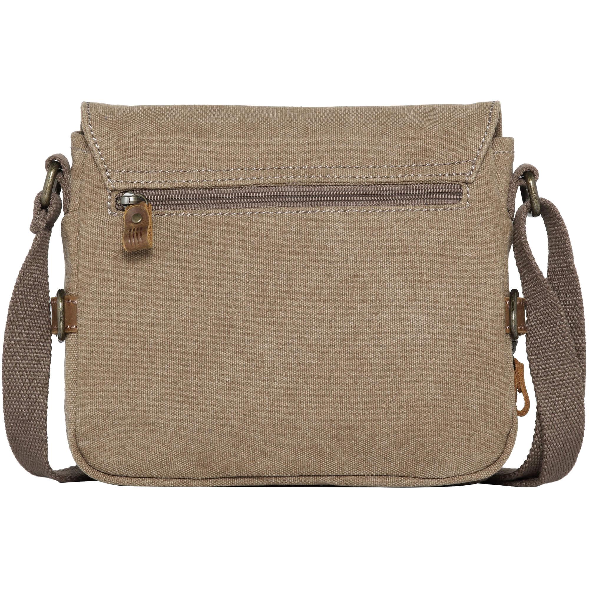 Troop London Classic Canvas Crossbody Bag - Stylish & Durable Travel Bag for Men & Women | Perfect for Daily Commute, Weekend Trips & Outdoor Adventures