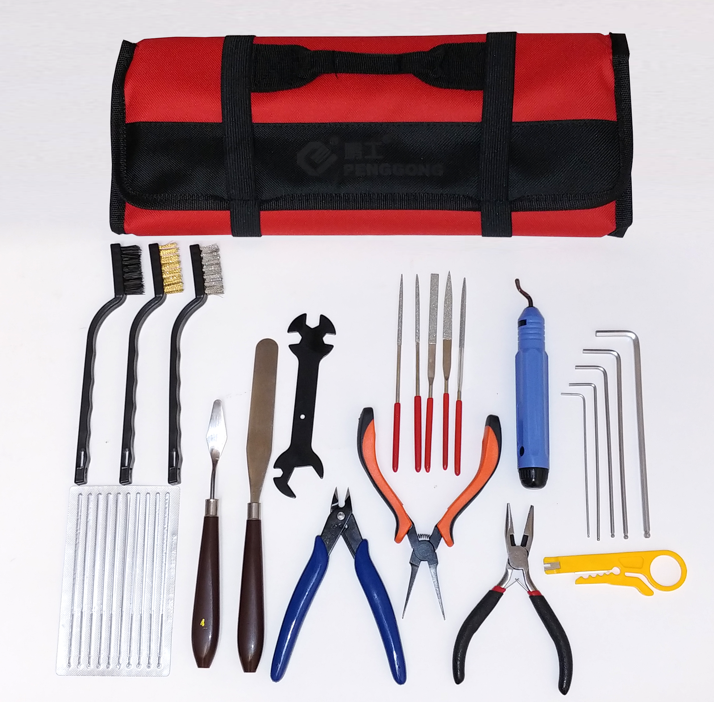 3D Printing Toolkit 32 Pcs - Complete Set for 3D Printer Maintenance & Repair | Perfect for DIY Projects, Model Making & Prototyping