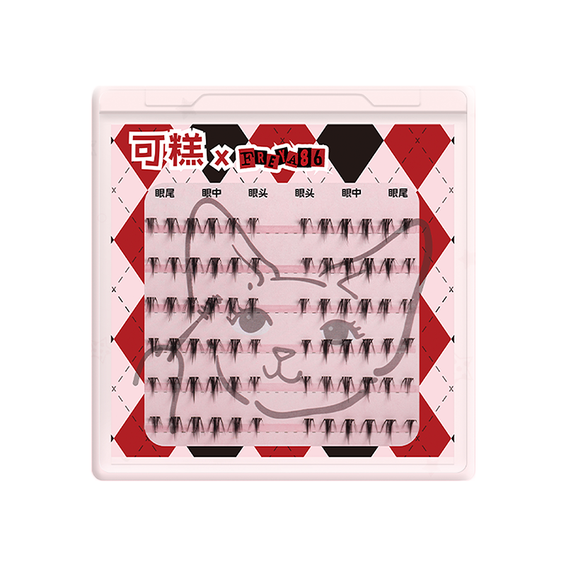 Gaoashes X Freya86 LF22 Enchanted Faux Lower Lashes - Dramatic Fluffy False Eyelashes for Eye Makeup & Cosmetics | Perfect for Parties, Weddings, and Special Occasions