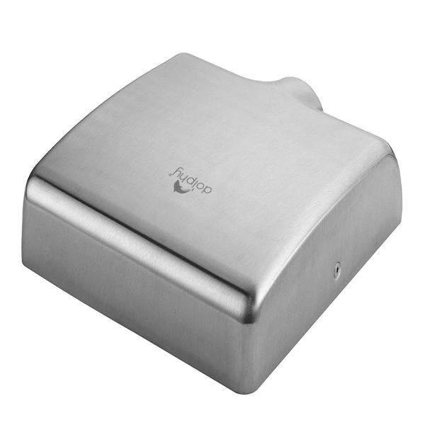Dolphy Tornado 1000W Stainless Steel Turbo Hand Dryer - Fast & Hygienic for Restrooms, Kitchens, and Public Spaces