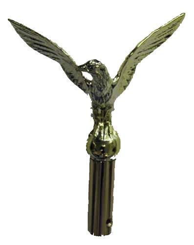 8' American Presidential Formal Indoor Flag Set with 8' Pole, Stand & Golden Eagle Topper - Perfect for Offices, Schools, Churches & Auditoriums - Premium US Flag Display for Patriotic Decor & Ceremonial Events