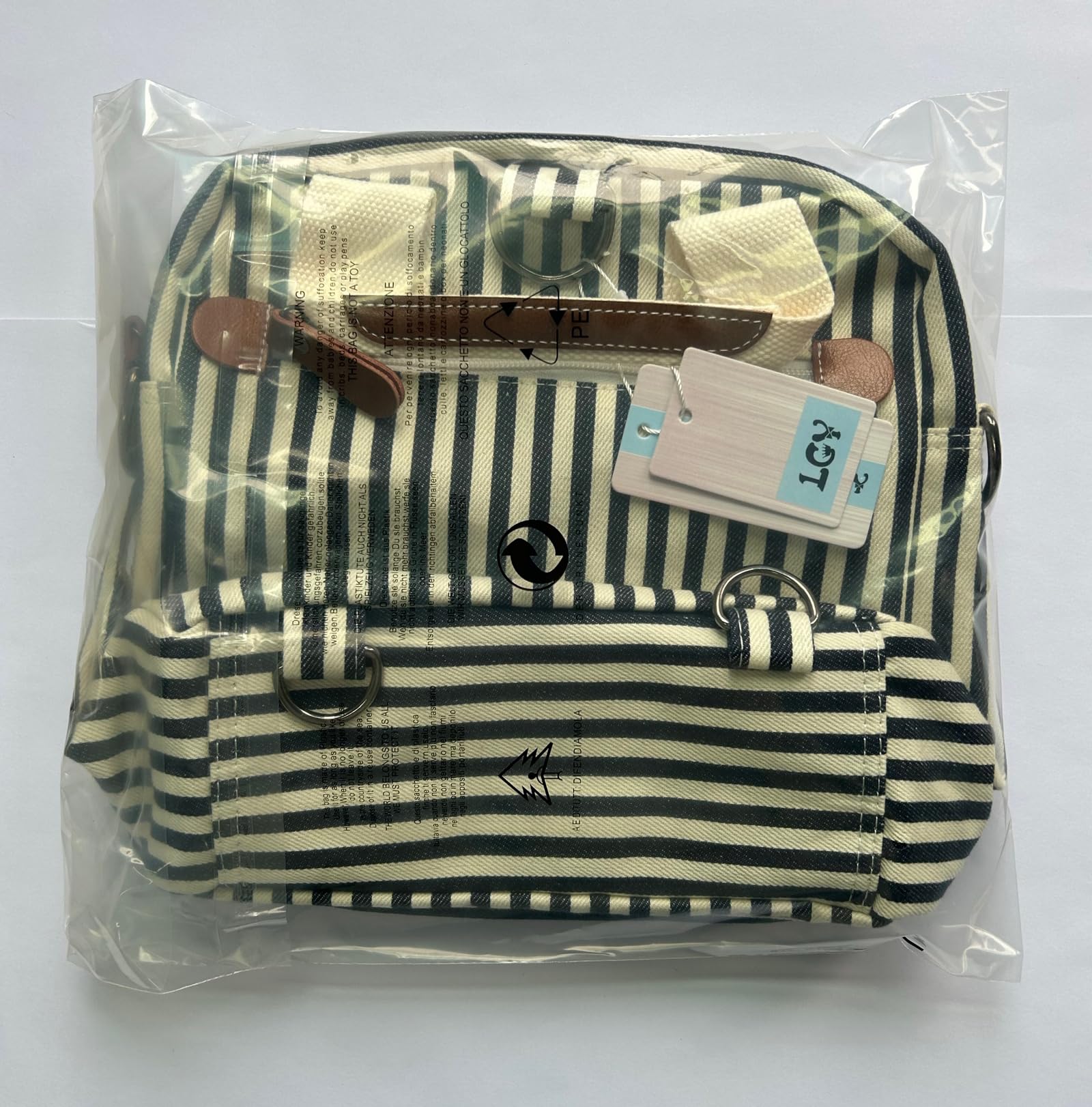 LCY Lightweight Baby Diaper Bag Backpack - Waterproof Travel Changing Tote for Moms, Perfect for Daycare, Outings & Travel