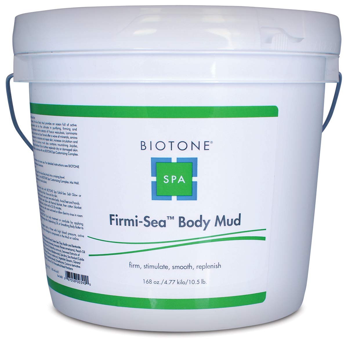 BIOTONE Firmi-Sea Body Mud - 168 oz Professional Spa Mud for Detox & Skin Tightening - Perfect for Massage Therapy, Body Wraps & At-Home Spa Treatments