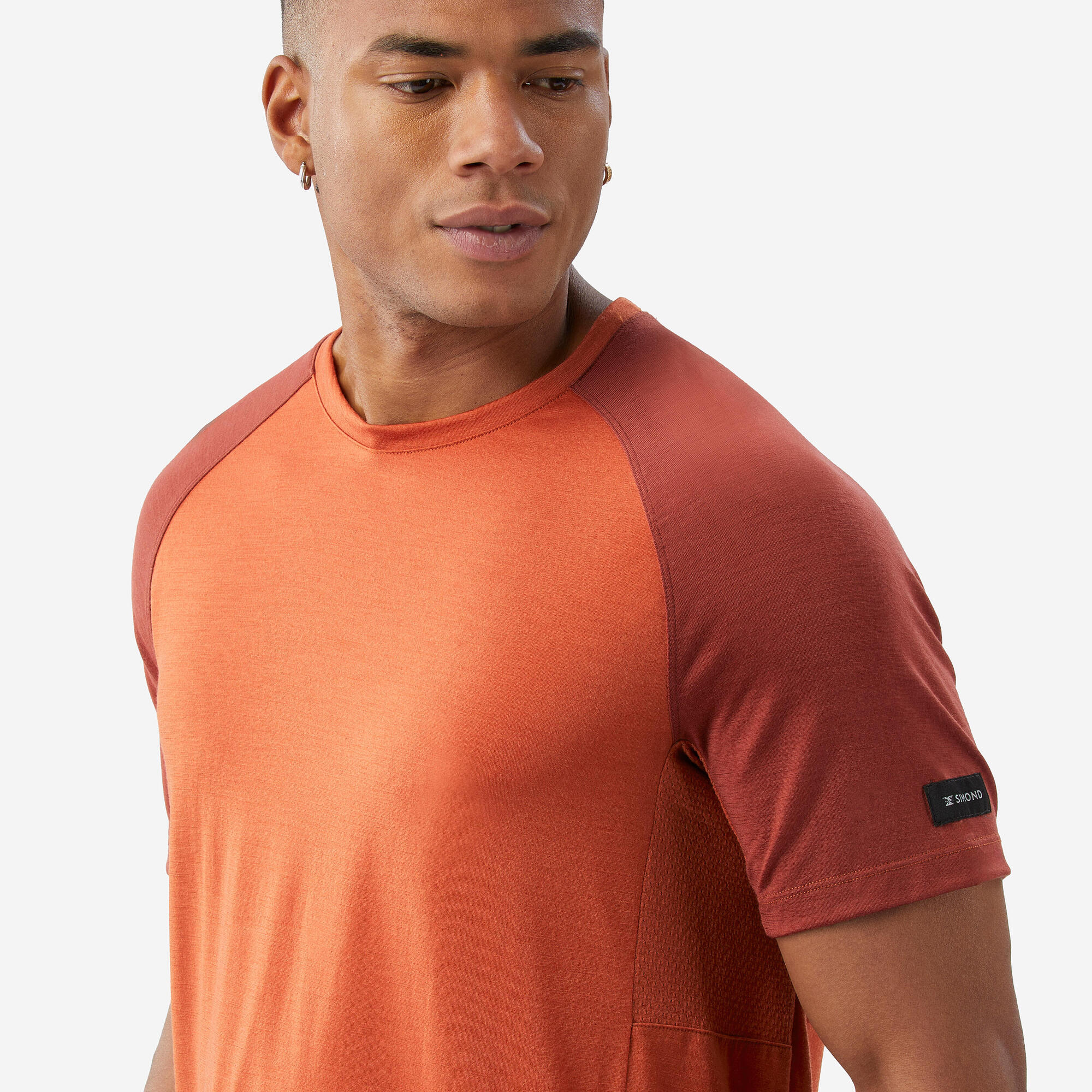 Simond Men’s Merino Wool Short Sleeve T-Shirt - Moisture Wicking & Odor Resistant Base Layer for Hiking, Camping & Outdoor Activities