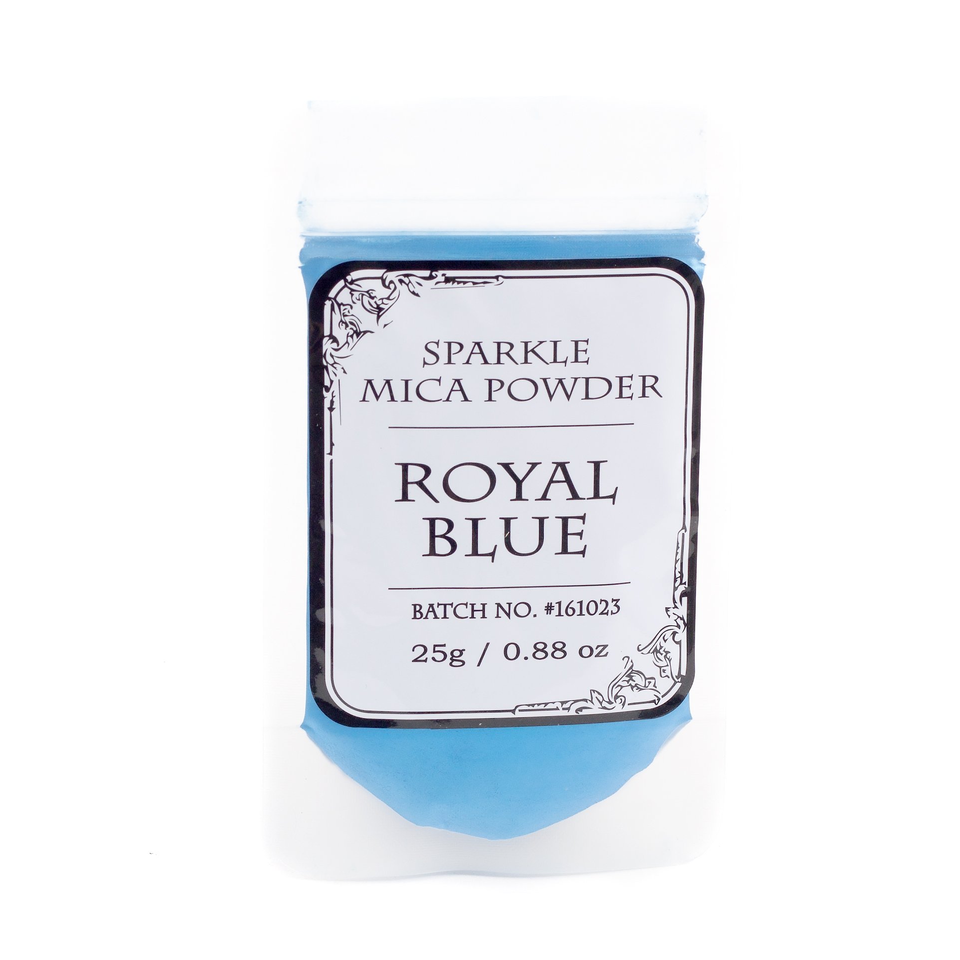 Royal Blue Sparkle Mica Powder - 25g (0.88oz) Cosmetic Grade for Soap Making, Epoxy Resin, Nail Art, Candles & DIY Crafts | Vibrant Pigment Powder for Art Projects & Beauty Products