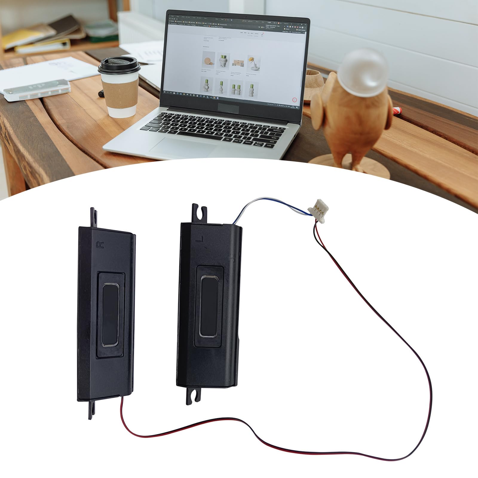 HDKEAN Upgraded Built-in Speaker for Dell E6540 Laptop - Compact & Durable Computer Accessory for Home Office, Gaming, and Online Meetings