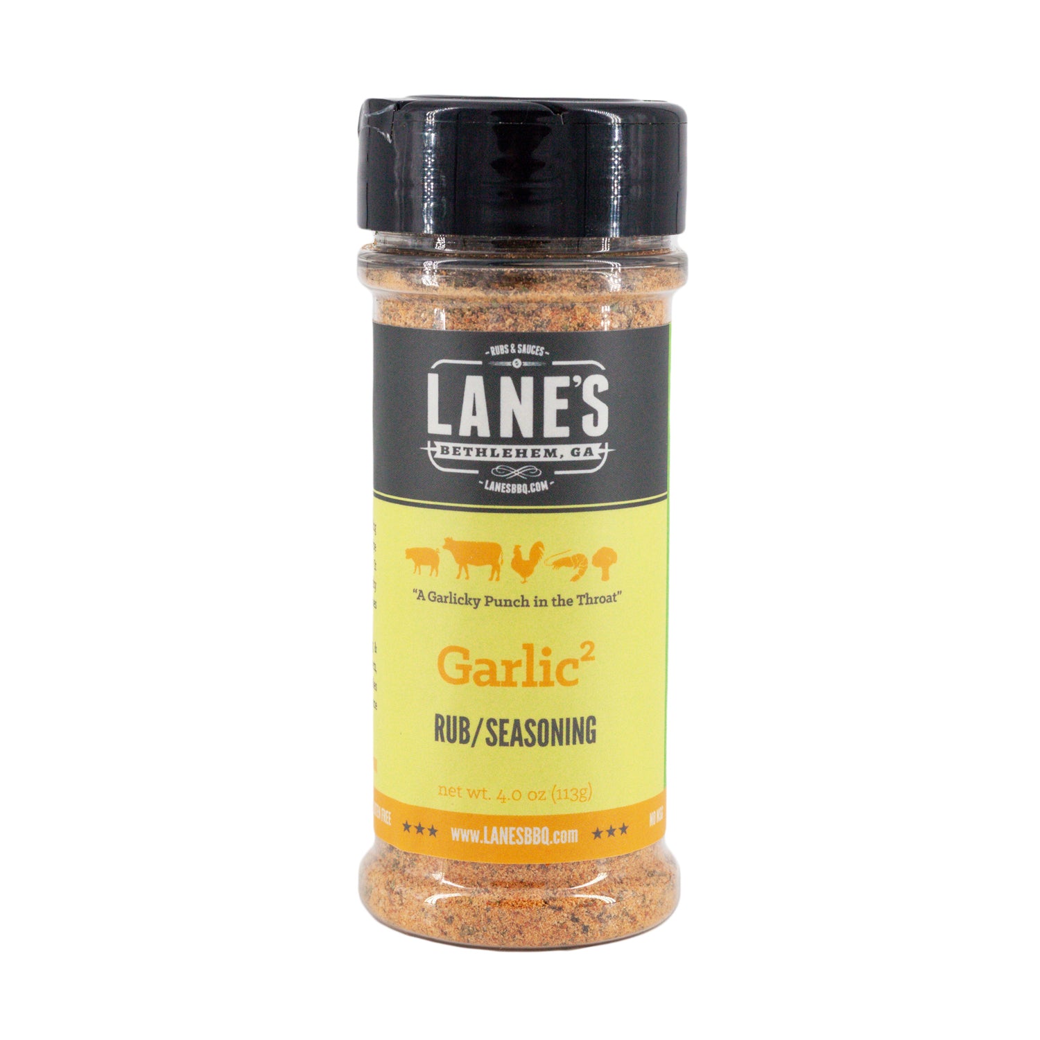 Organic Garlic Seasoning Rub - Premium All-Natural Spice Blend for Meat, Poultry & Vegetables - Perfect for Grilling, Roasting & BBQ