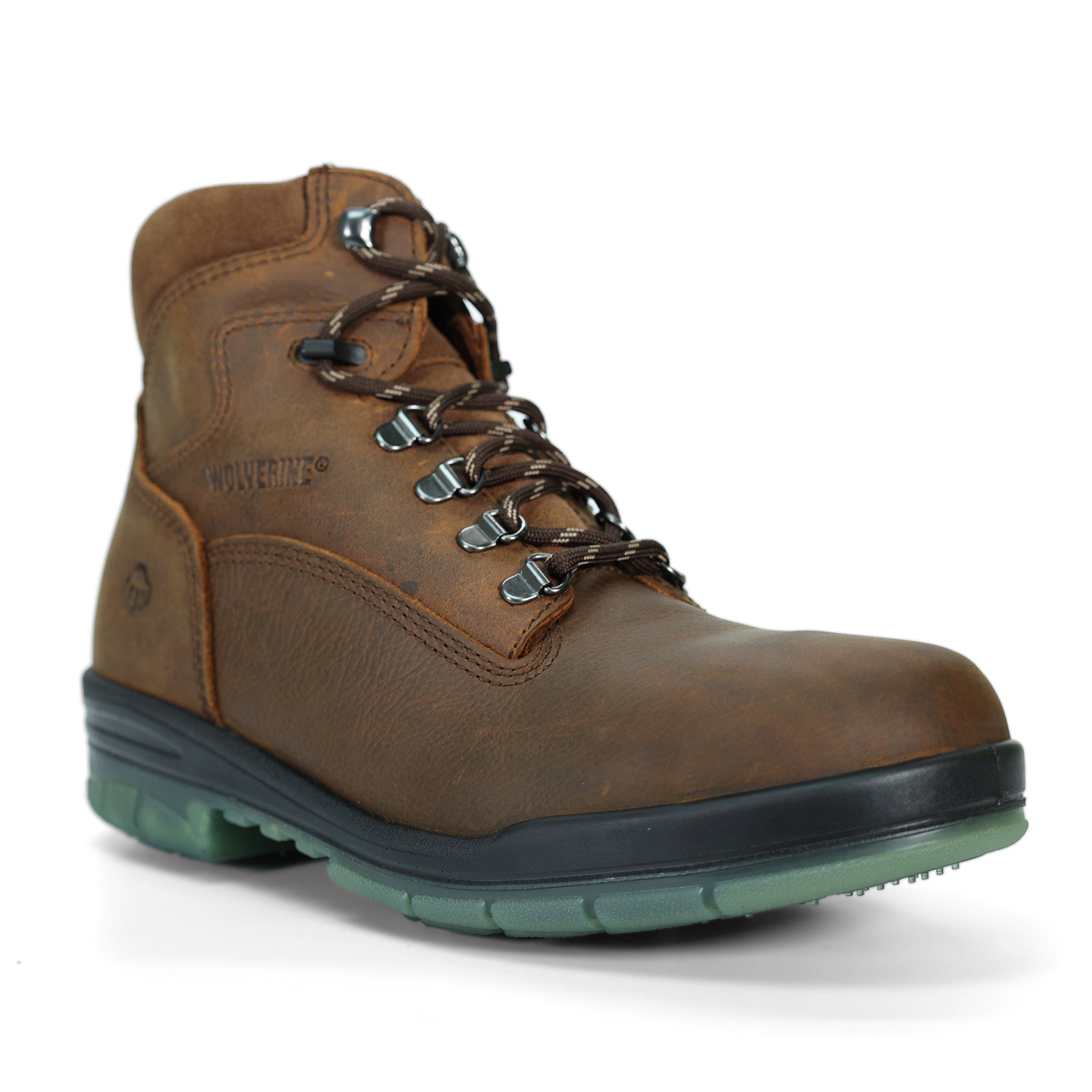 90 6 Safety Work Boots for Men - Steel Toe, Slip Resistant, Electrical Hazard Protection - Ideal for Construction, Warehouse & Industrial Work