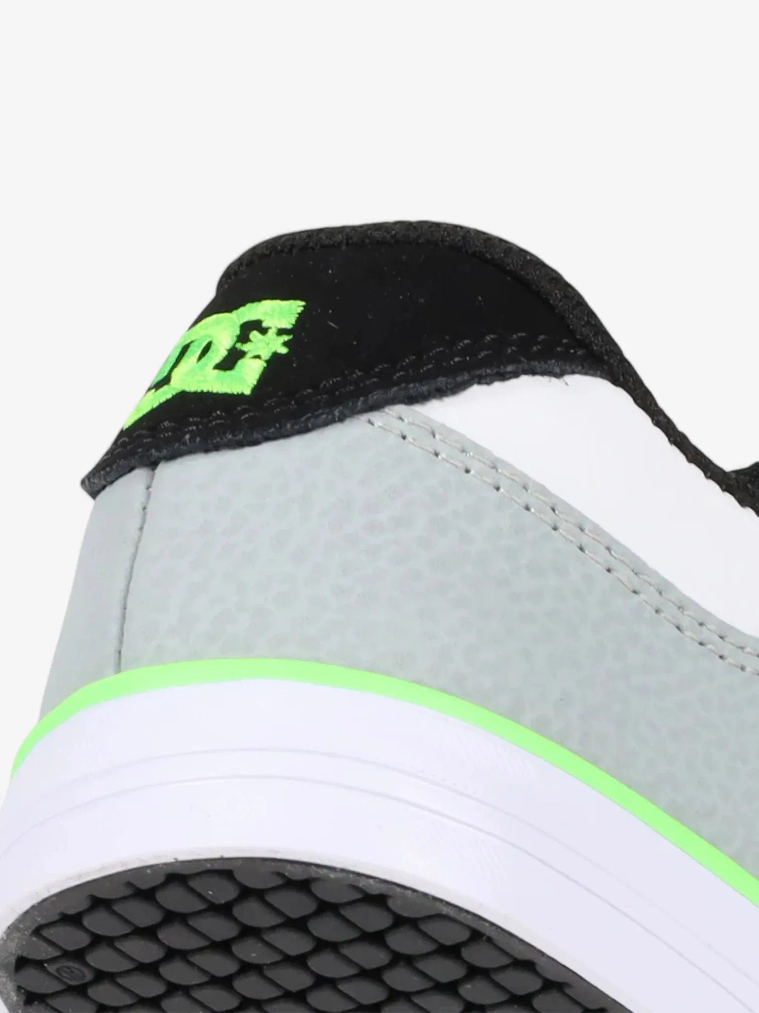 DC Pure V Kids' Sneakers - Gray, Black & Blue | Skate Shoes for Boys & Girls | Perfect for Skateboarding & Casual Wear