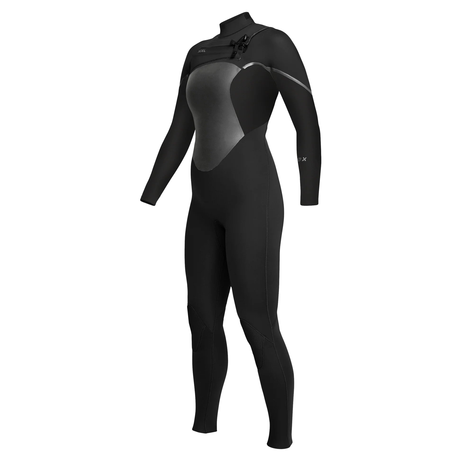 Axis X 4/3mm Front Zip Women's Full Wetsuit for Surfing, Diving & Water Sports - Thermal Neoprene Suit with Comfortable Fit