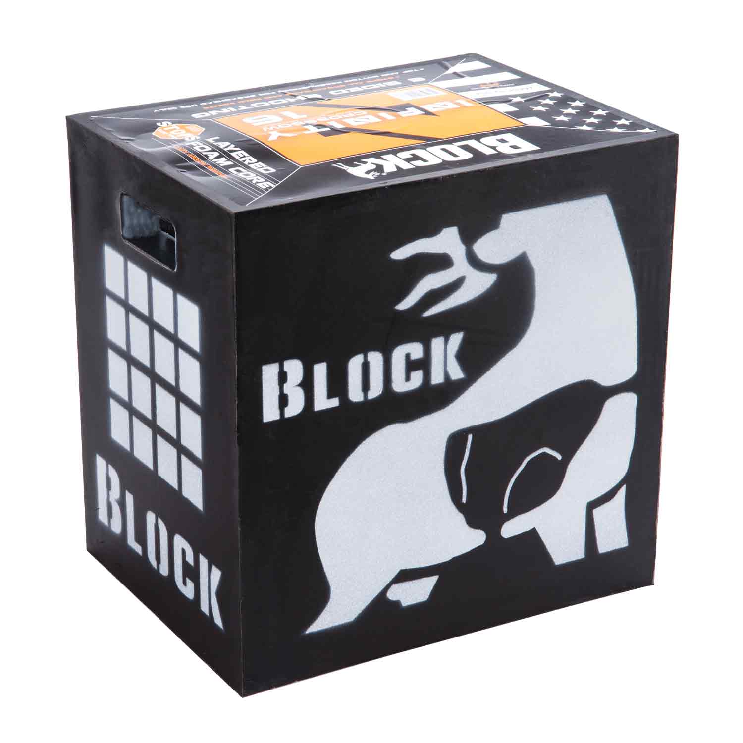 16-Pack Block Infinity Crossbow Target for Outdoor Archery Practice - Durable Foam Target for Crossbows, Bows, and Hunting Training