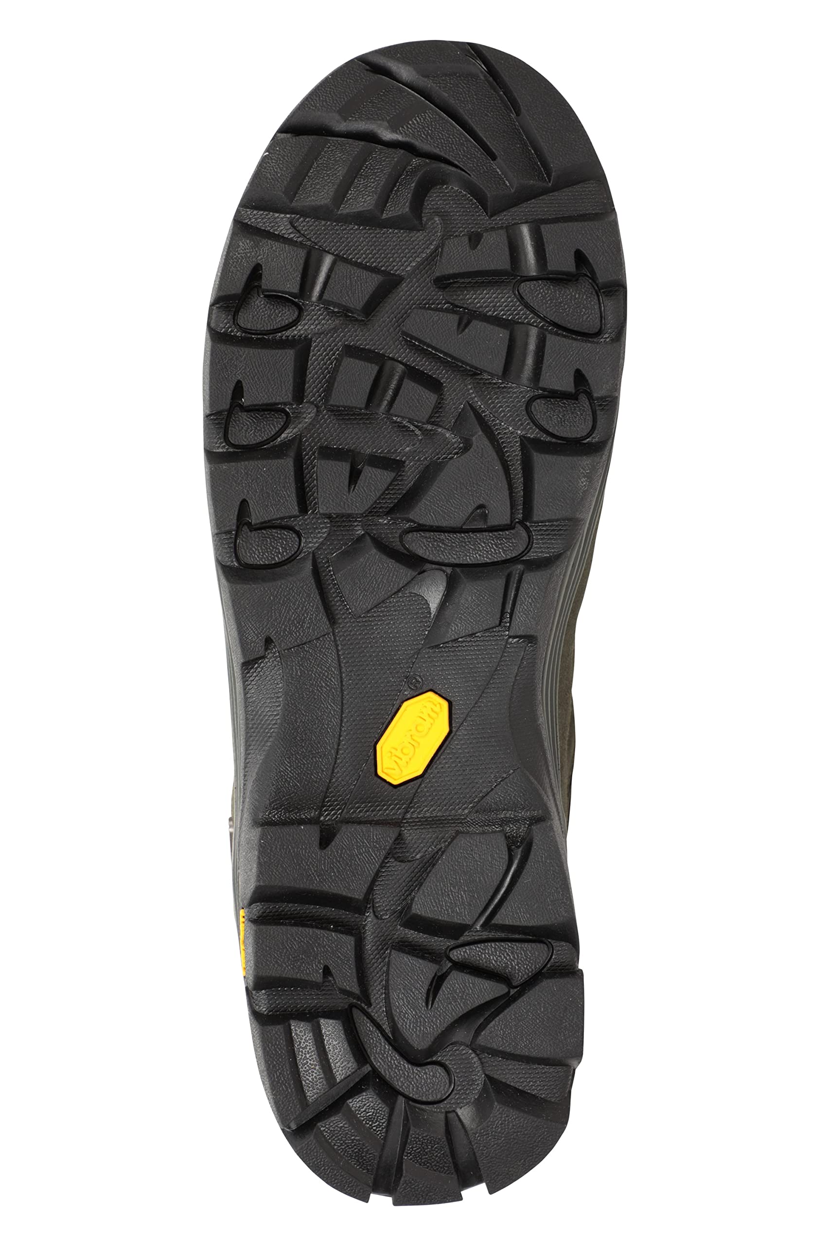 Mountain Warehouse Vertex Men's Wide-Fit Extreme Vibram Hiking Shoes - Lightweight Waterproof Outdoor Boots for Trekking & Trail Running
