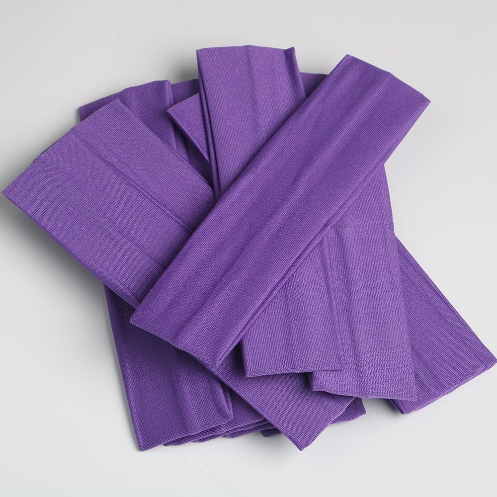 12PCS Soft Stretch Elastic Yoga Headbands for Women - Comfortable Sports Hairbands for Workouts, Running, Yoga & Daily Wear