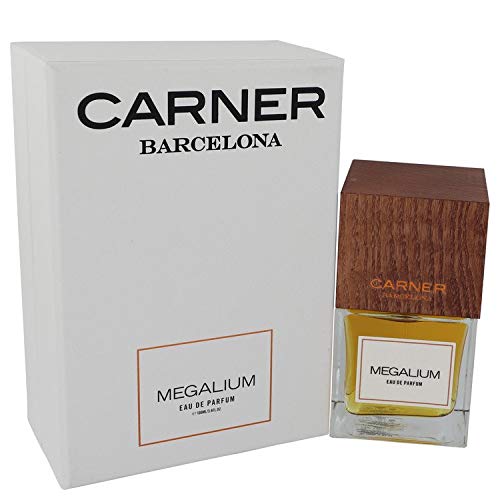 Carner Barcelona Megalium Eau De Parfum Spray 3.4 oz - Unisex Fragrance for Women & Men | Long-Lasting Luxury Cologne for Date Night, Office & Special Occasions