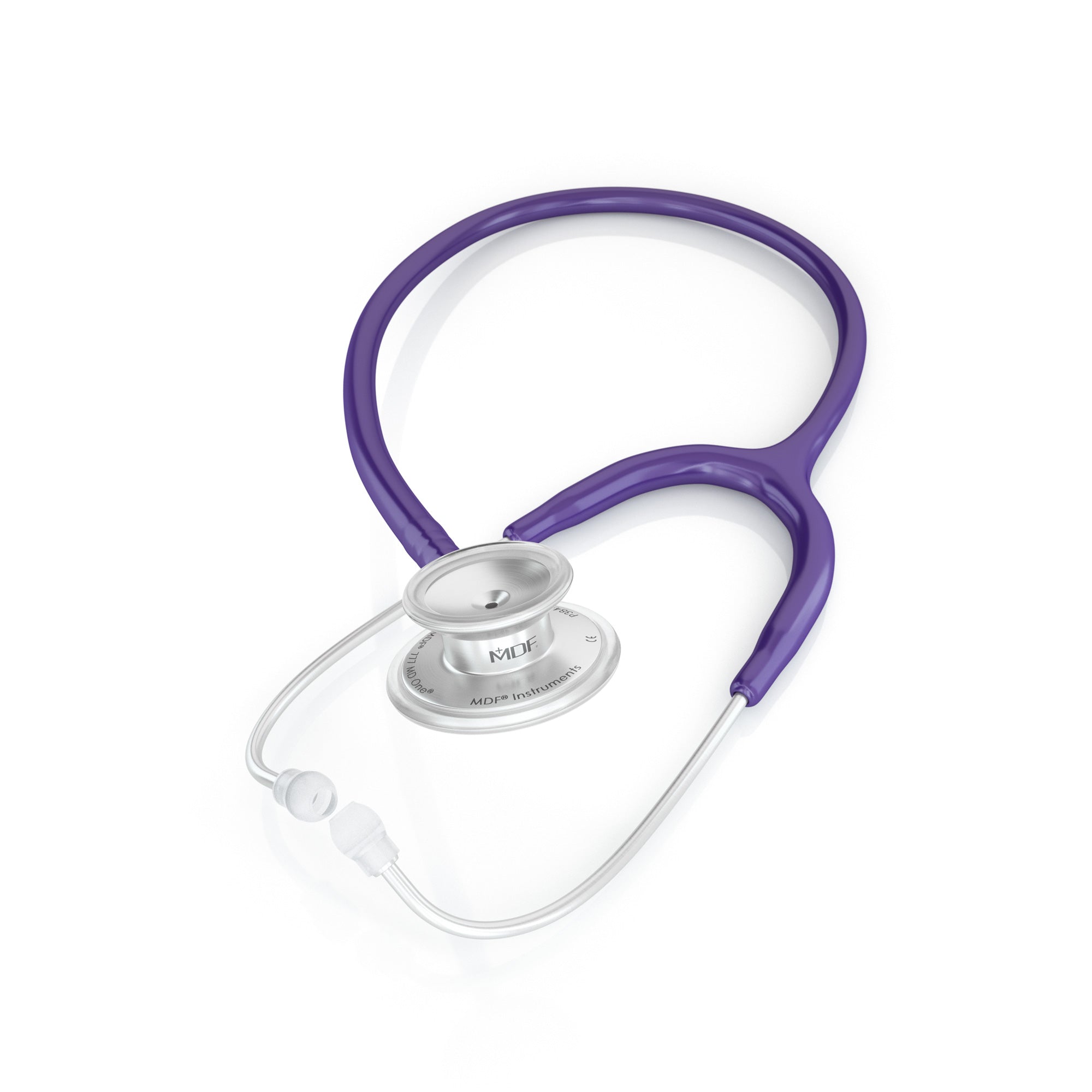 MD One® Adult Stethoscope - Purple | Professional Medical Stethoscope for Doctors, Nurses & Healthcare Professionals | Ideal for Clinical Use, Patient Exams & Medical Training