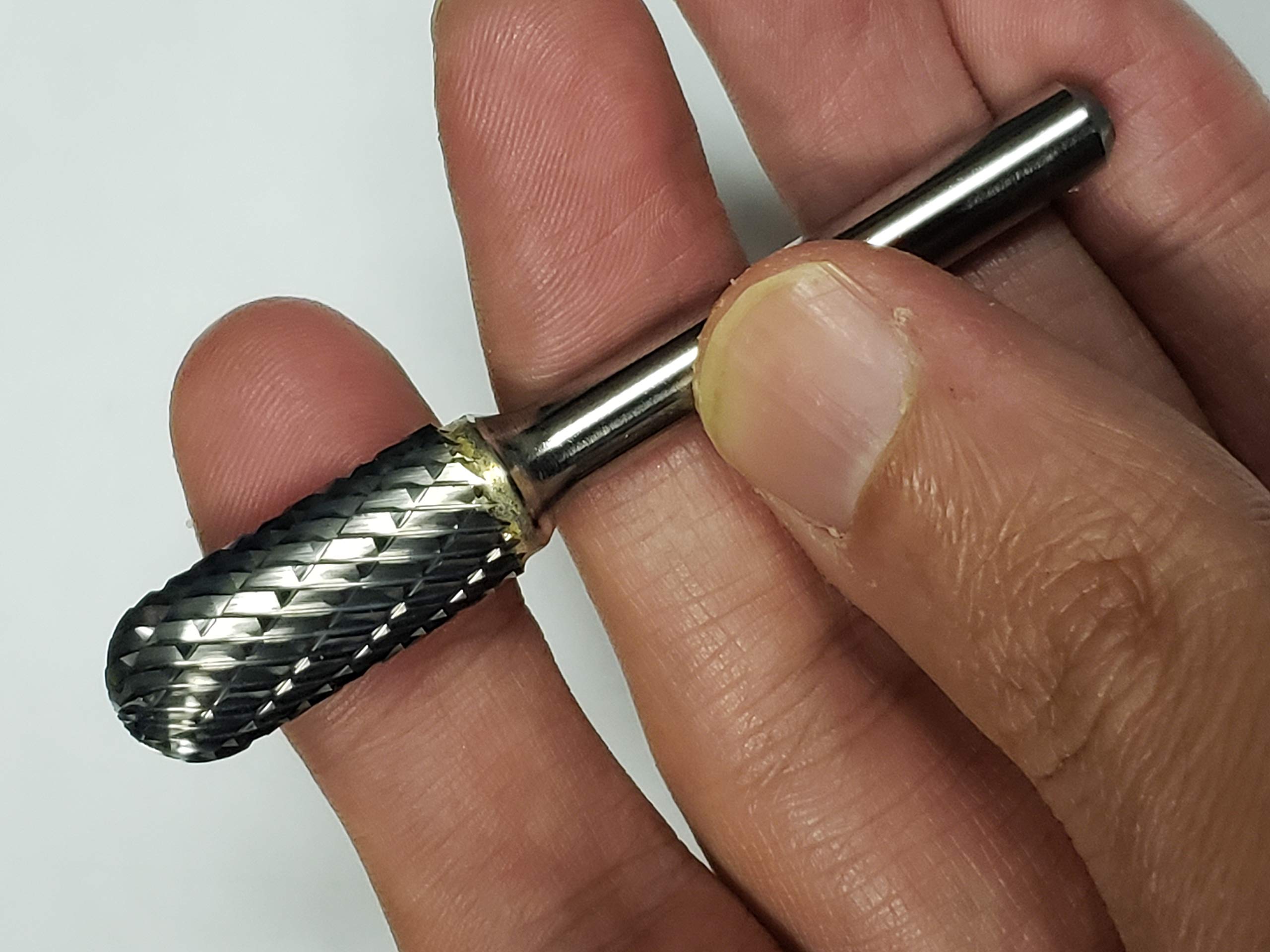 SC-4 Double Cut Carbide Burr Die Grinder Bit 7/16