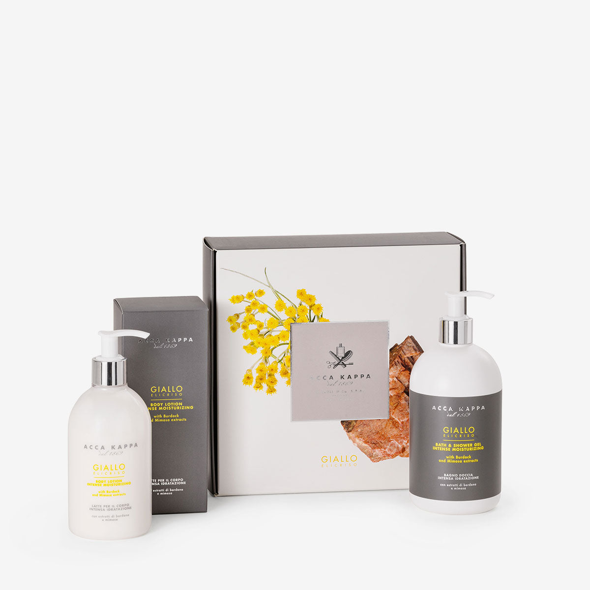 Gialo Elicriso Luxury Body Care Gift Set - Moisturizing Body Lotion, Shower Gel & Hand Cream - Perfect for Spa Day, Self-Care & Gifts