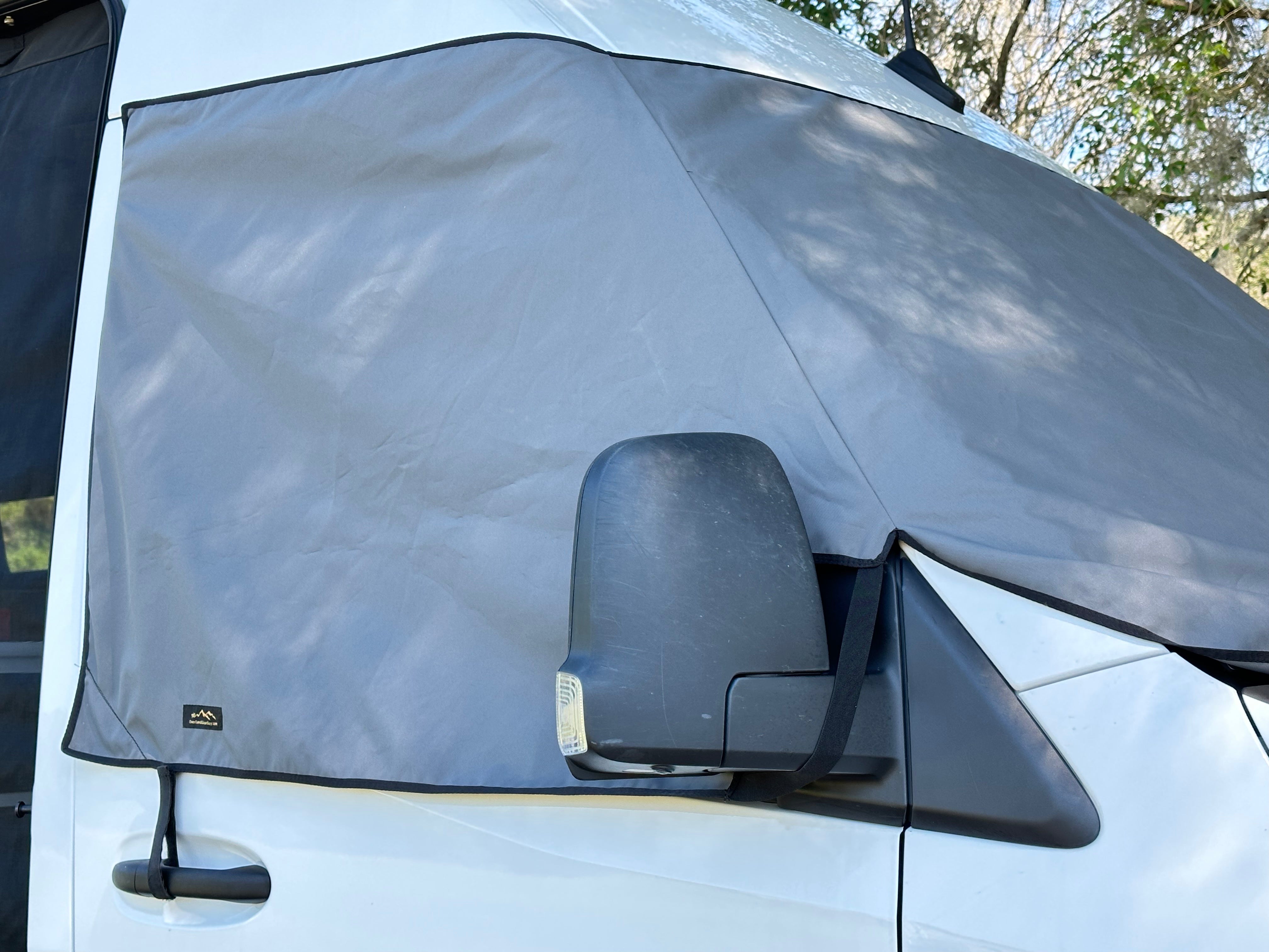 Van Outer Windshield Cover for Revel, Storyteller & Jayco RVs - UV Protection & Heat Shield for Camping & Road Trips