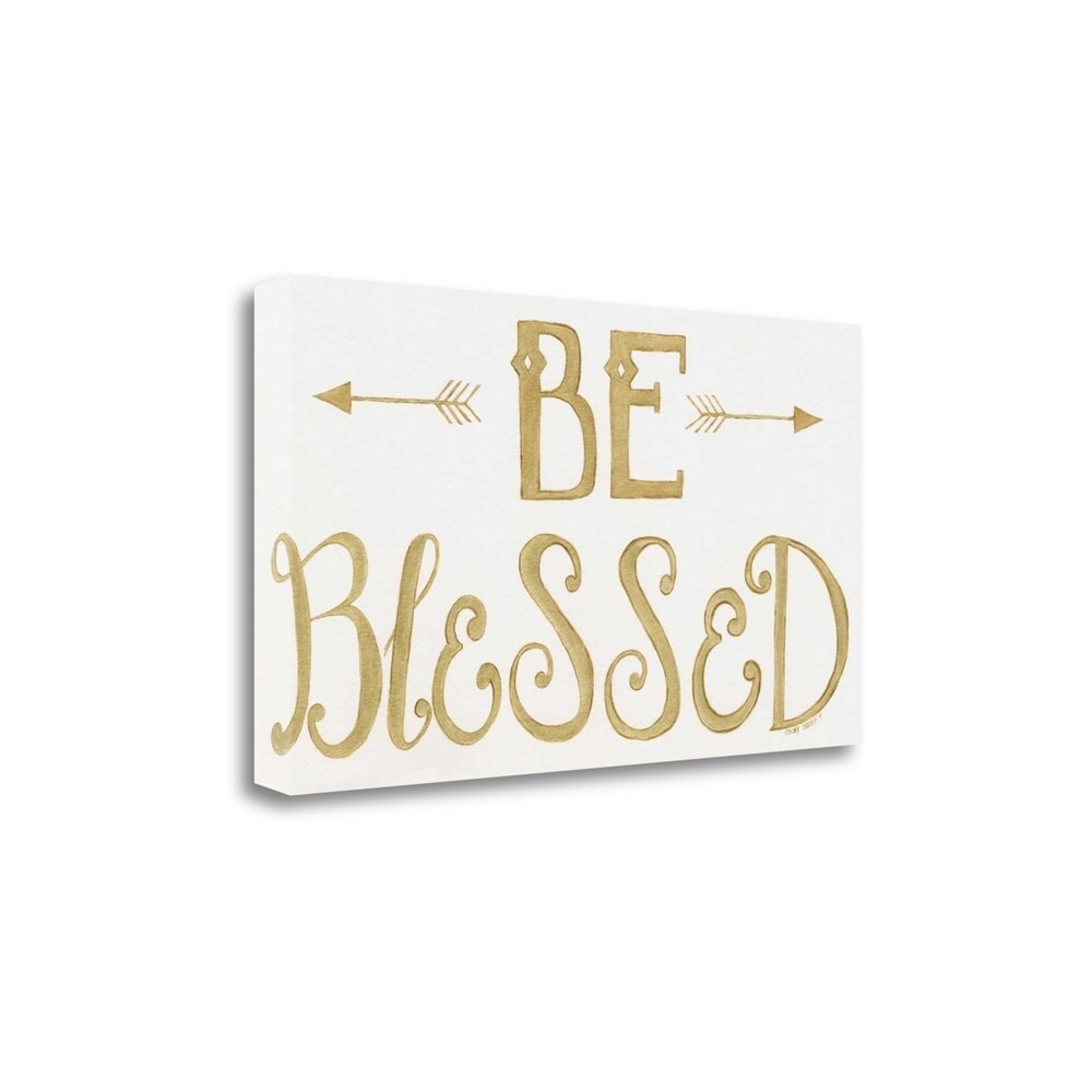 Be Blessed By Cindy Shamp - Premium Giclee Art Print on Gallery Wrapped Canvas - Ready to Hang Wall Decor for Living Room, Bedroom & Office