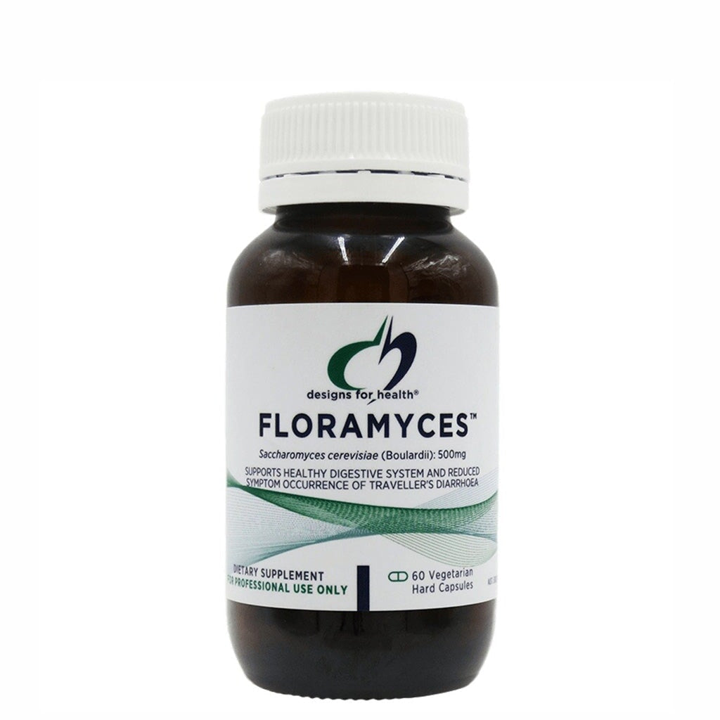Designs For Health Floramyces - Premium Probiotic Supplement for Gut Health & Immune Support | Ideal for Daily Wellness & Digestive Balance