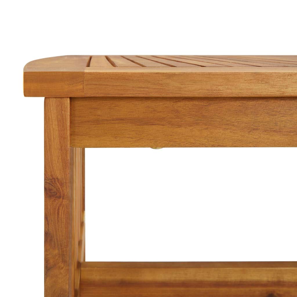 Solid Acacia Wood Coffee Table - 40.2