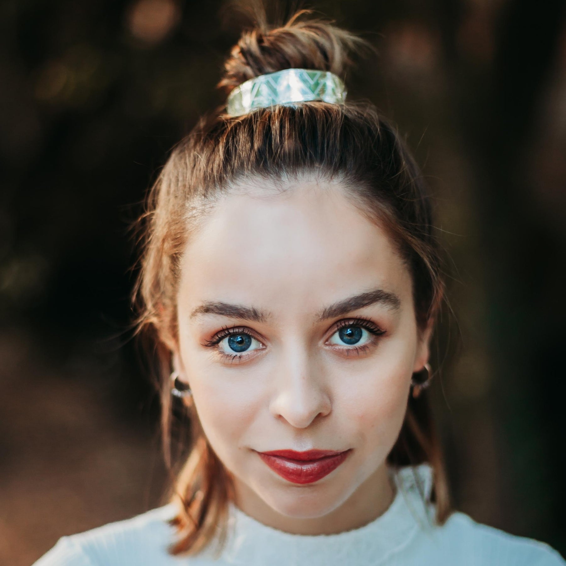 Stylish Silver Bun Cuff Hair Accessory for Women - Perfect for Weddings, Parties & Everyday Elegance