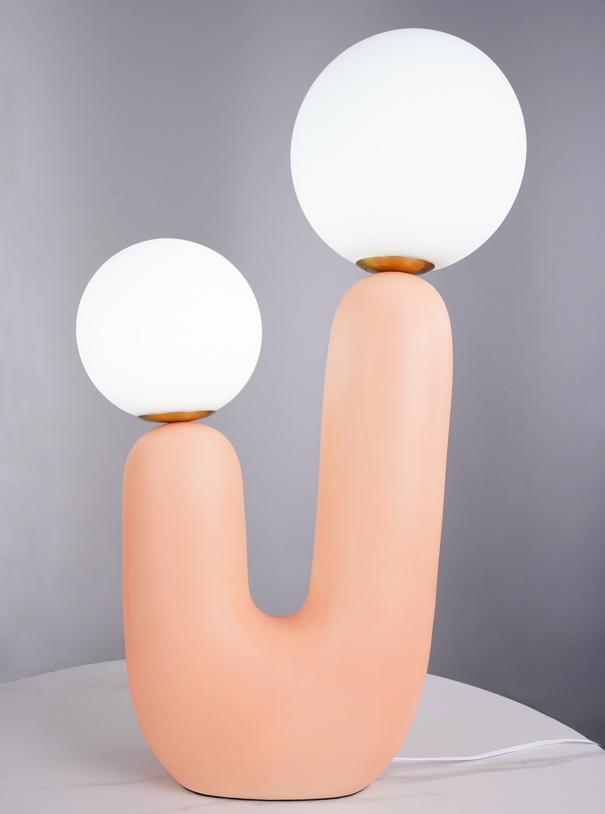 Modern Ceramic Table Lamp - Handcrafted Home Decor for Bedroom, Living Room & Office - Soft Warm White Light for Cozy Ambience