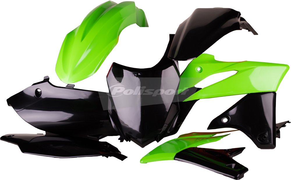 Polisport Plastic Kit - OEM Replacement Parts for Dirt Bikes & ATVs, Green (Part #90542) | Perfect for Off-Road Adventures & Trail Riding