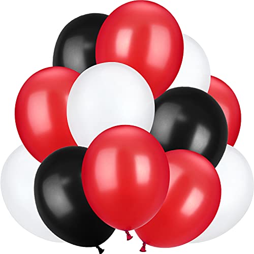 Black, Red, White