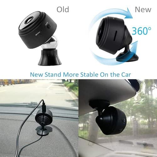Mini WiFi Spy Camera 1080P HD with Night Vision & Motion Detection - Wireless Magnetic Security Camera with Live Audio/Video Feed & Phone App - Perfect for Home, Office, Baby Monitor & Indoor Surveillance