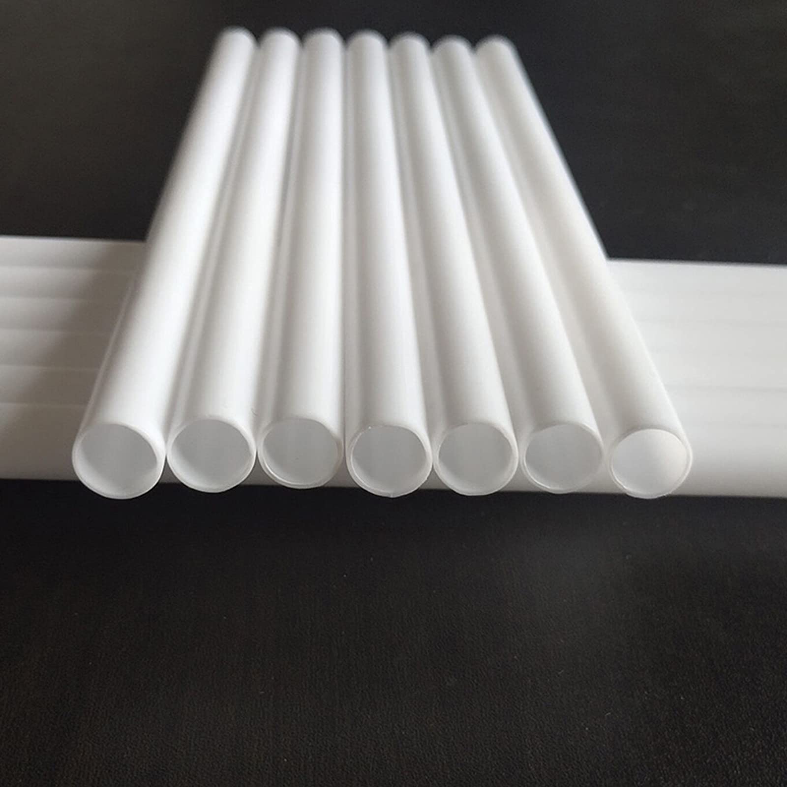 24 PCS White Cake Dowel Rods - Reusable Cake Support Sticks for Stacking & Decorating | Sturdy Cake Stand Sticks for Multi-Tier Cakes, Wedding Cakes & Birthday Cakes