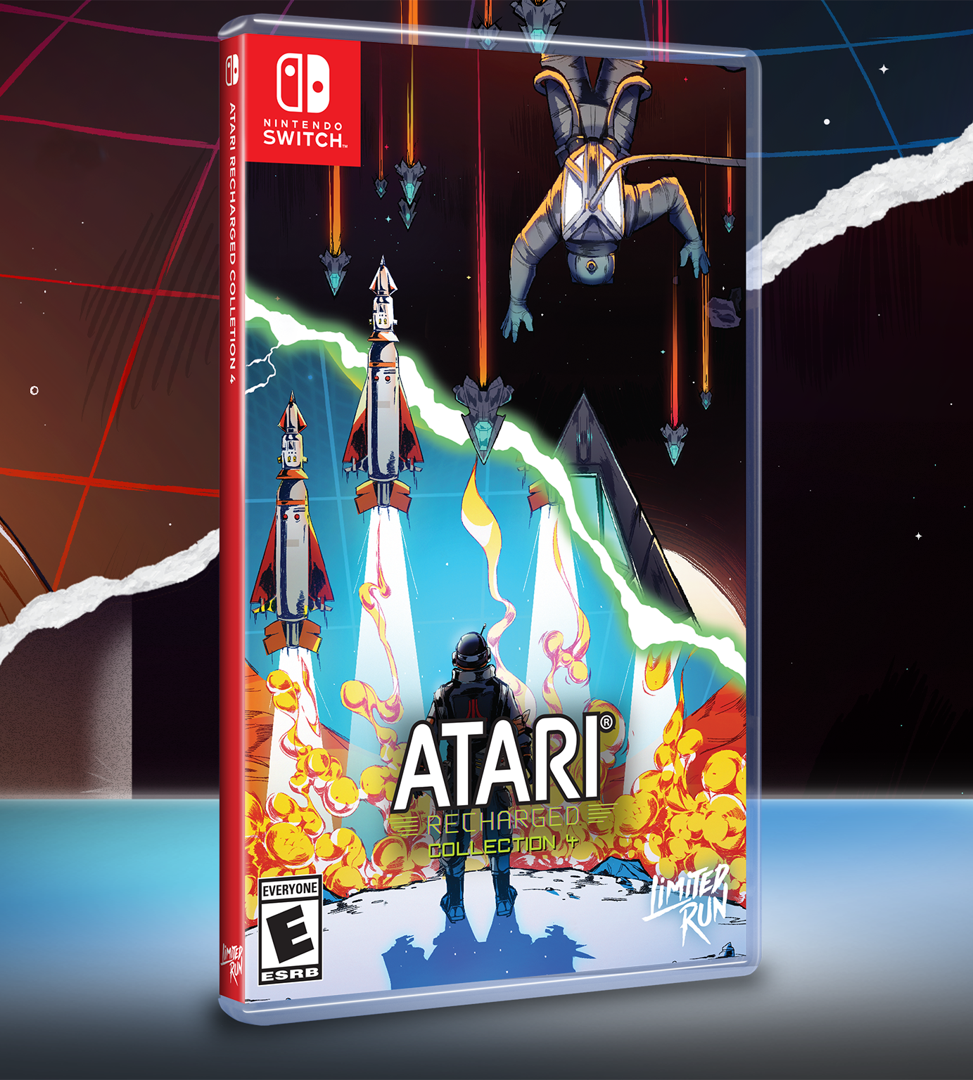 Switch Limited Run #224: Atari Recharged Collection 4 - Classic Arcade Games Bundle for Nintendo Switch | Retro Gaming Experience for Home & Travel
