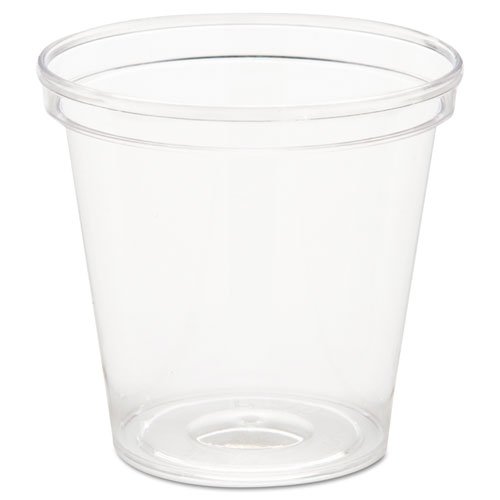 WNA Comet 1 oz Clear Plastic Portion/Shot Glass - Bulk Pack of 50 (2500 Total) - Perfect for Parties, Bars, Restaurants & Catering Events