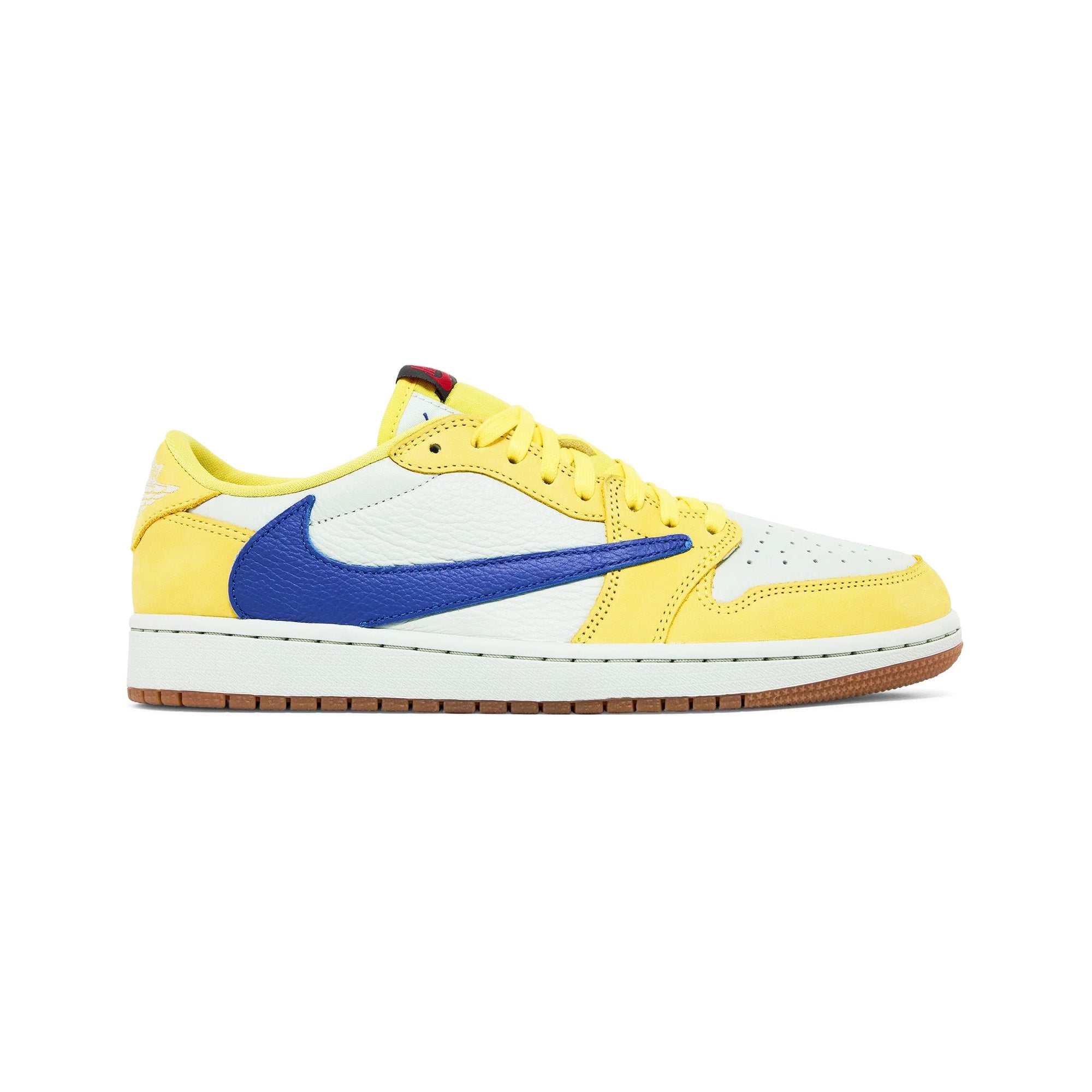 Air Jordan 1 Retro Low OG SP Travis Scott 'Canary' Women's Sneakers (2024) | Limited Edition Basketball Shoes for Women | Perfect for Streetwear, Casual Outfits & Sneaker Collectors