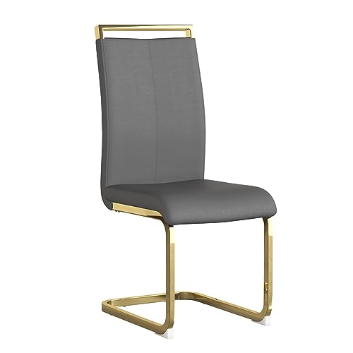 Grey With Gold Leg