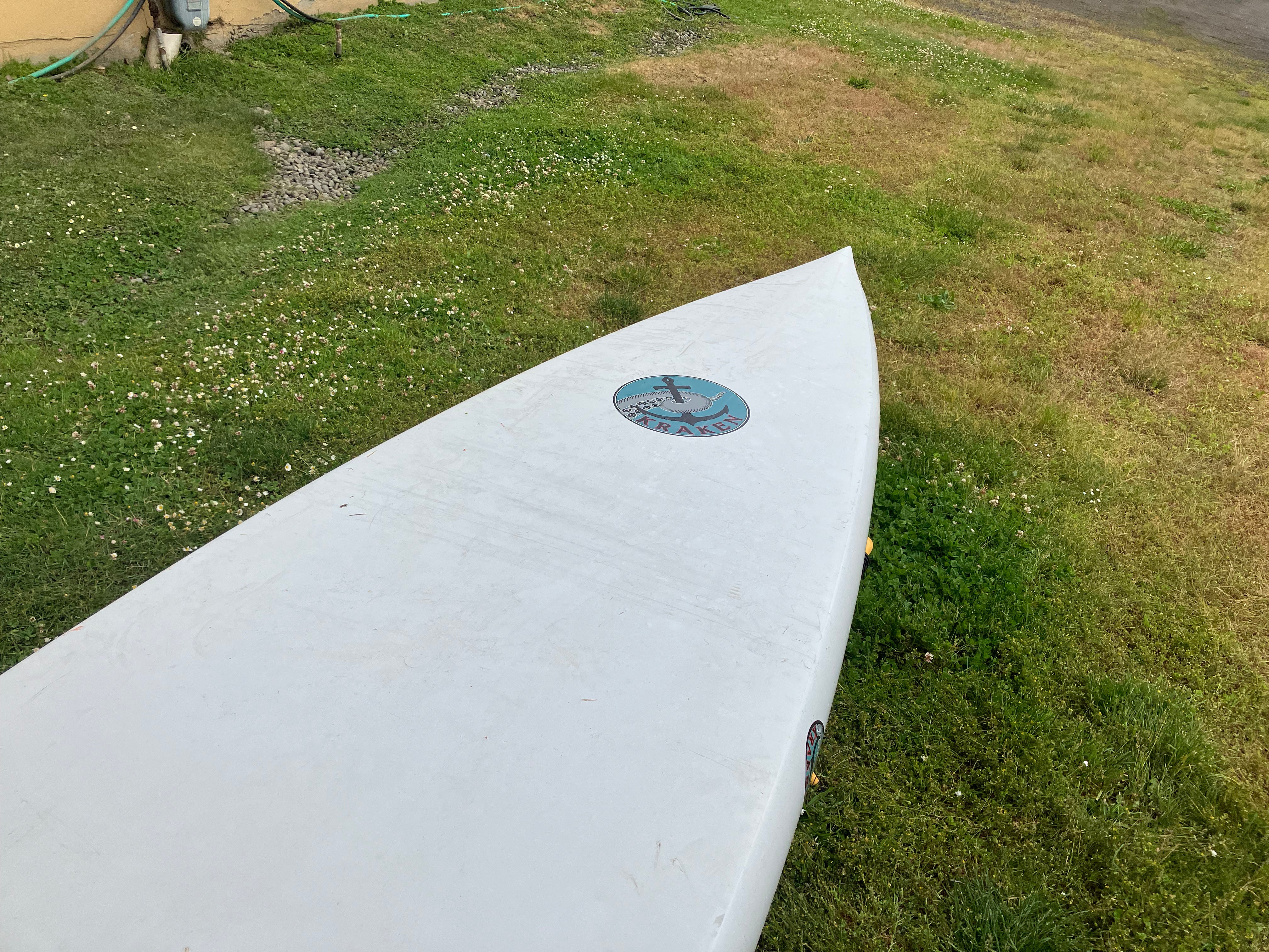 Boardworks Kraken Touring Inflatable Stand Up Paddle Board (SUP) - Lightweight & Durable for Ocean & Lake Adventures - Perfect for Yoga, Fishing & Family Fun