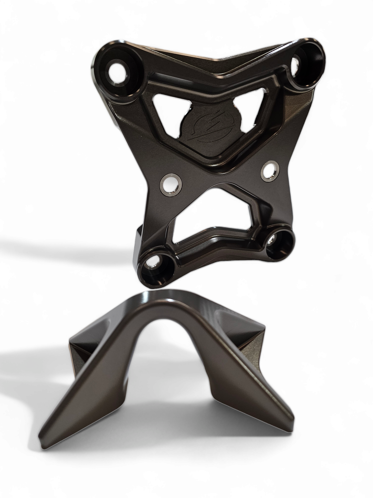 2017-2021 Can Am Maverick X3 EOD Radius Rod Plate with Tow Hook - Gun Metal RRP210013 - Heavy-Duty Off-Road Protection for Dunes, Trails & Rock Crawling