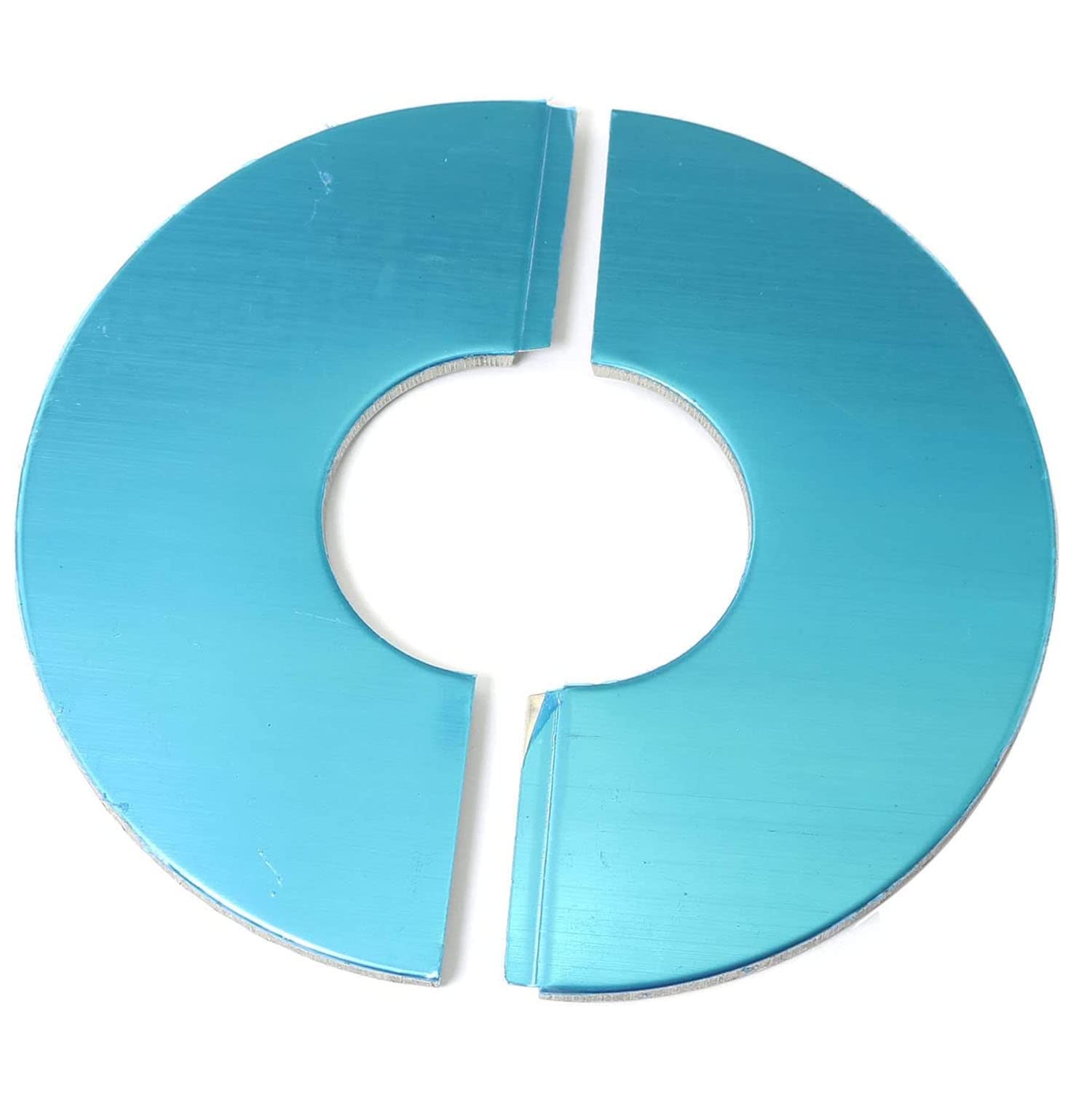 2Pcs Stainless Steel Wall Split Flange - 71mm Round Escutcheon Plate for Water Pipe Cover | Wall-Mounted Pipe Accessories | Perfect for Bathroom, Kitchen & Plumbing Renovations