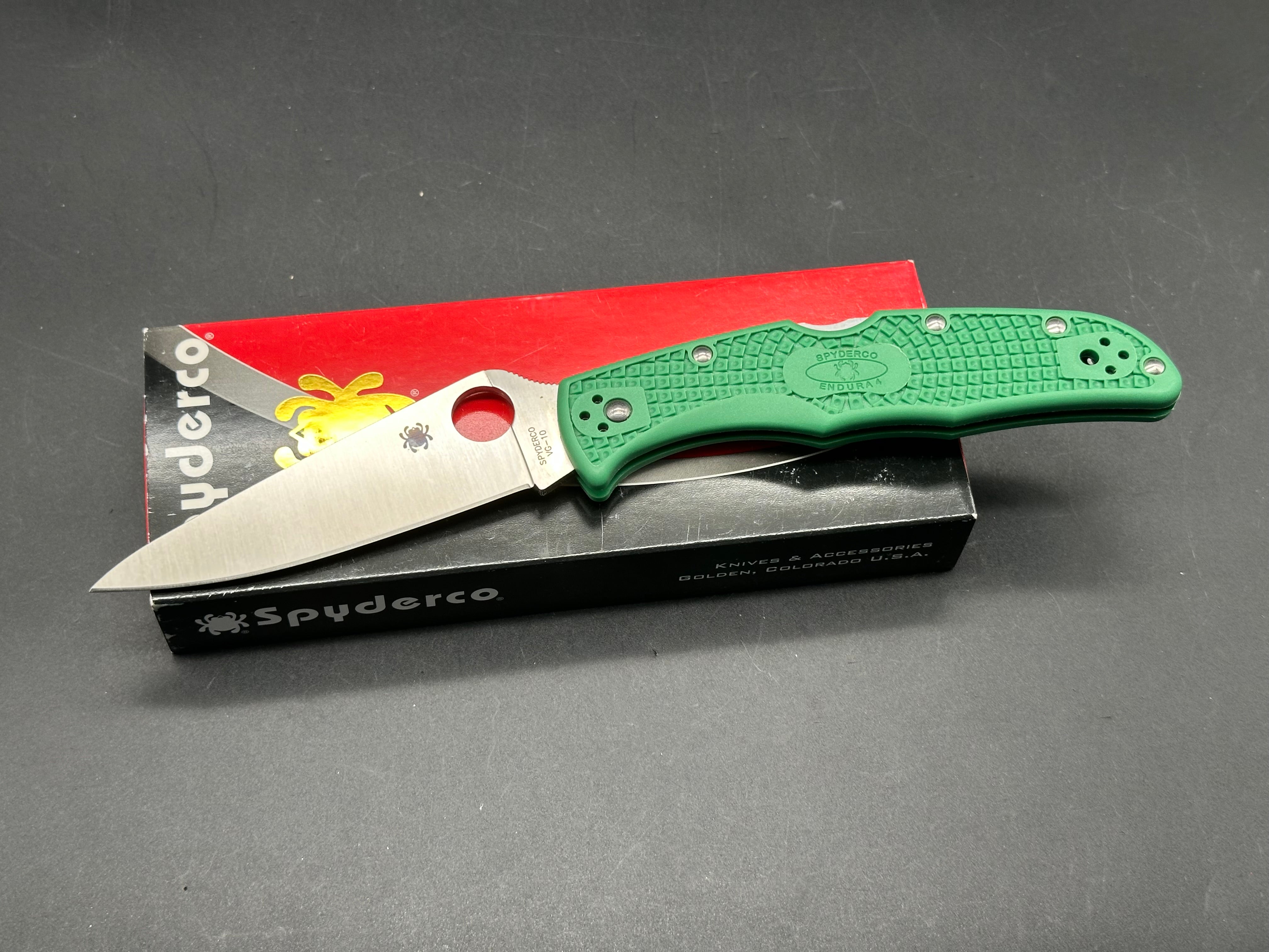 Spyderco Endura 4 Folding Knife - 3.75