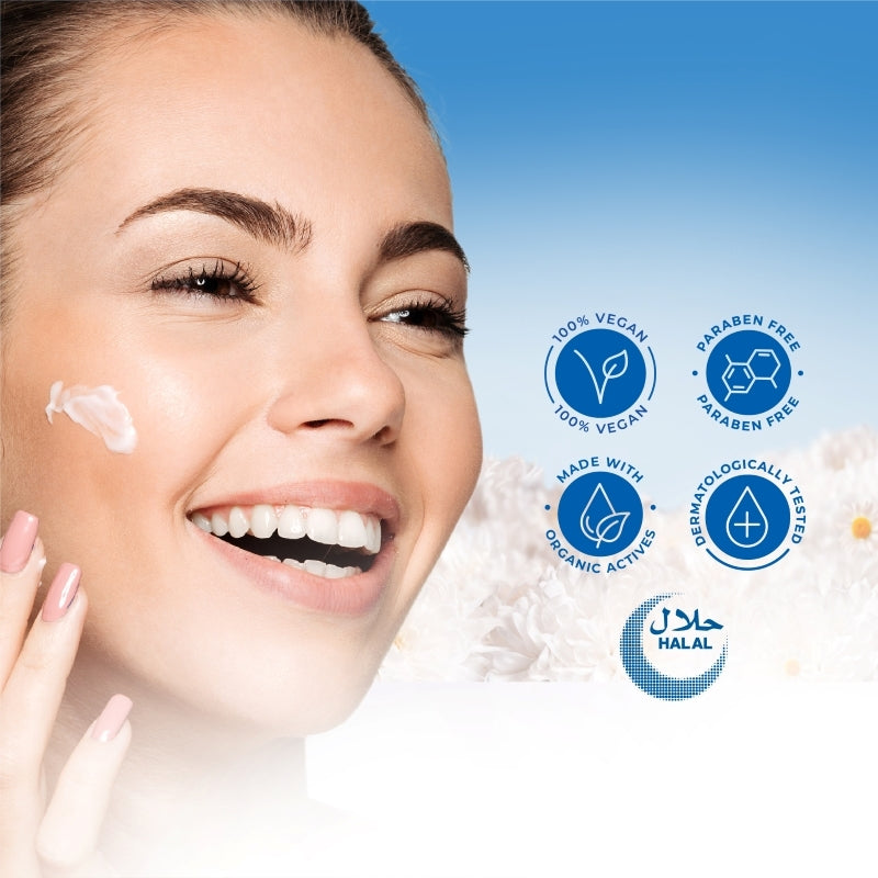 Lafz Organix Illuminate Brightening Night Cream 50g - Dark Spot Corrector & Glow Booster for Overnight Skin Repair - Perfect for Dry, Dull & Uneven Skin Tone