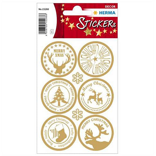 Christmas Stickers - 15268 Pack for Holiday Decorations, DIY Crafts, Scrapbooking & Gift Wrapping | Festive Xmas Decals for Cards, Gifts, Windows & Party Decor