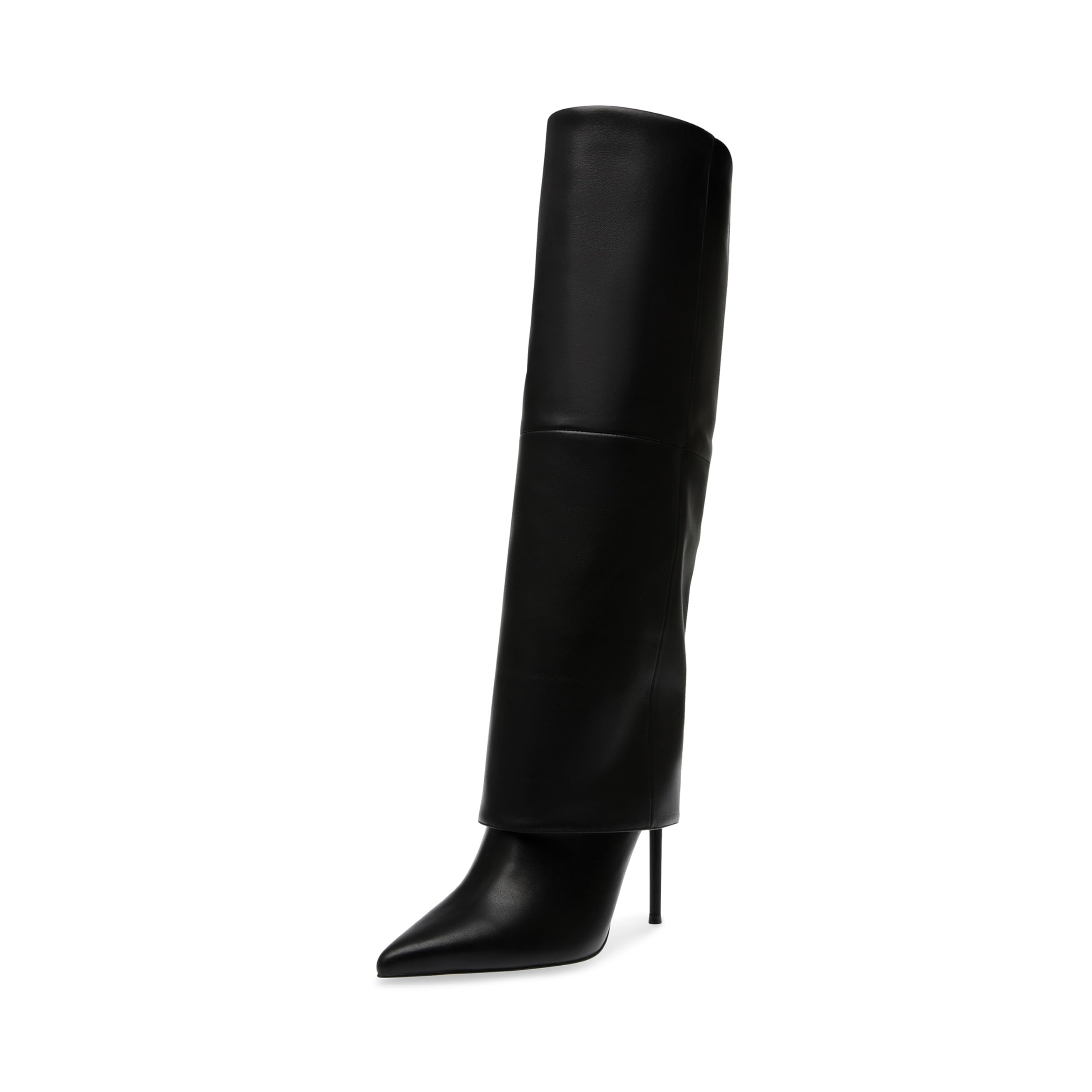 Steve Madden Women's Smith Knee High Boots - Stylish Leather Riding Boots for Women | Perfect for Fall, Winter & Casual Outfits | Fashionable Knee-High Boots for Work, Date Night & Everyday Wear