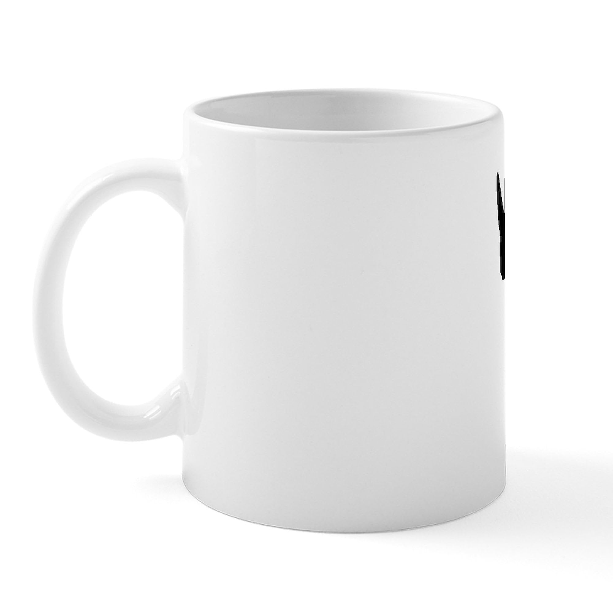 11 oz (325 ml) Ceramic Coffee Mug with Rhinoceros Silhouette Design - Perfect for Home, Office & Gifts | CafePress