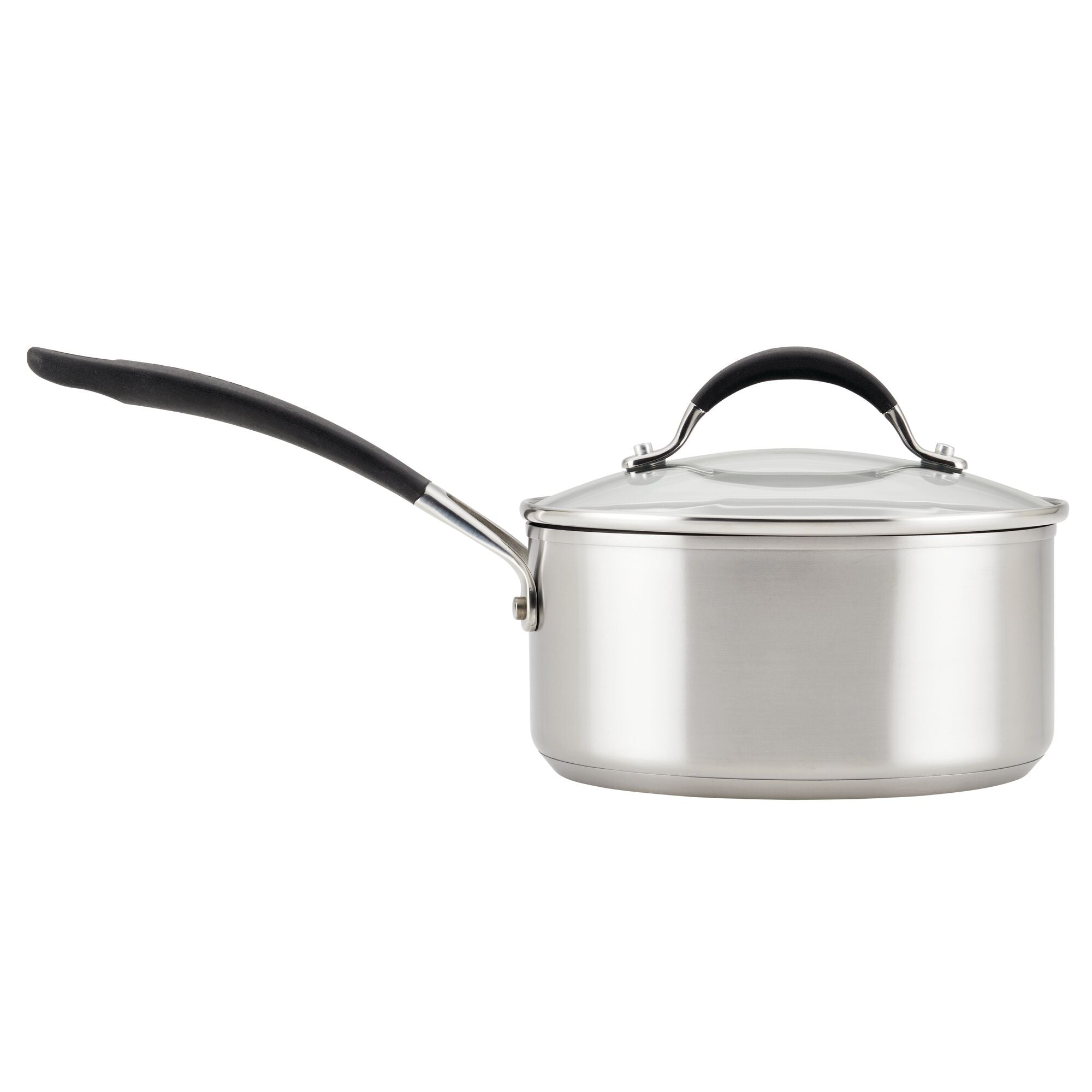 10-Piece Hybrid Stainless Steel Cookware Set - Nonstick & Durable Pots and Pans for Professional Cooking, Baking & Everyday Kitchen Use