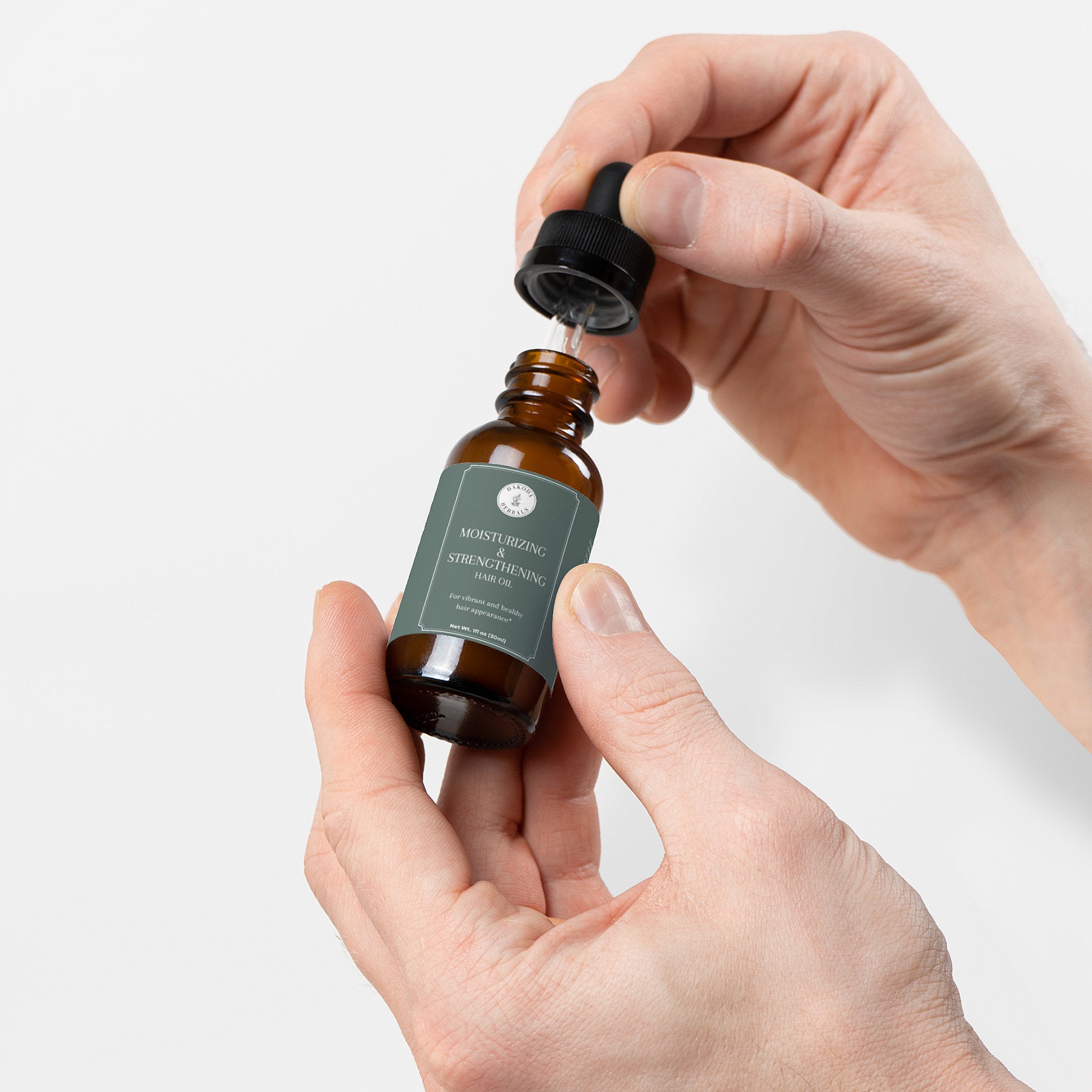 Nourishing & Strengthening Hair Oil for Dry Damaged Hair - Natural Moisturizing Treatment for Hair Growth & Shine - Perfect for Daily Use & Salon Styling