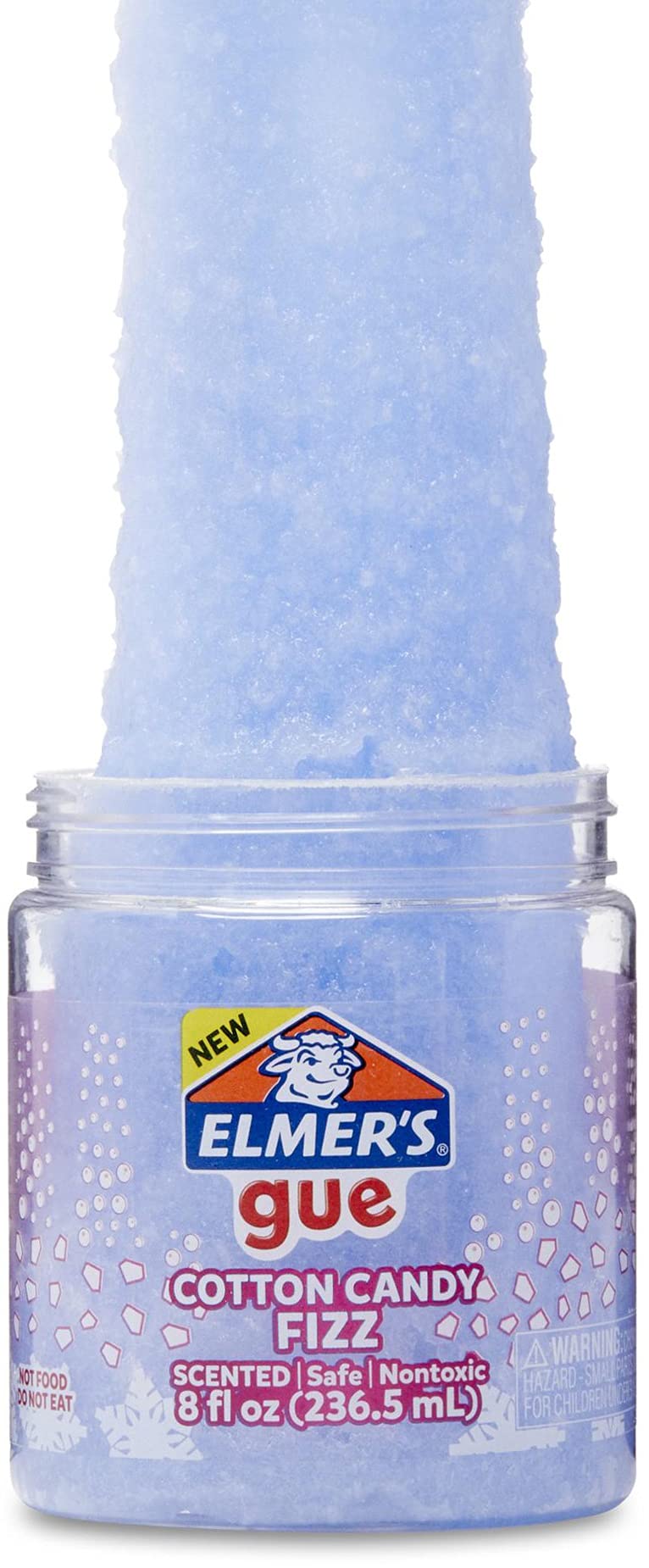 Elmer's PRE Made Slime Kit - Cotton Candy Fizz Scented DIY Slime for Kids - Fun Sensory Play & Stress Relief Toy for Boys & Girls - Perfect for Birthday Parties, Classroom Activities & Creative Playtime