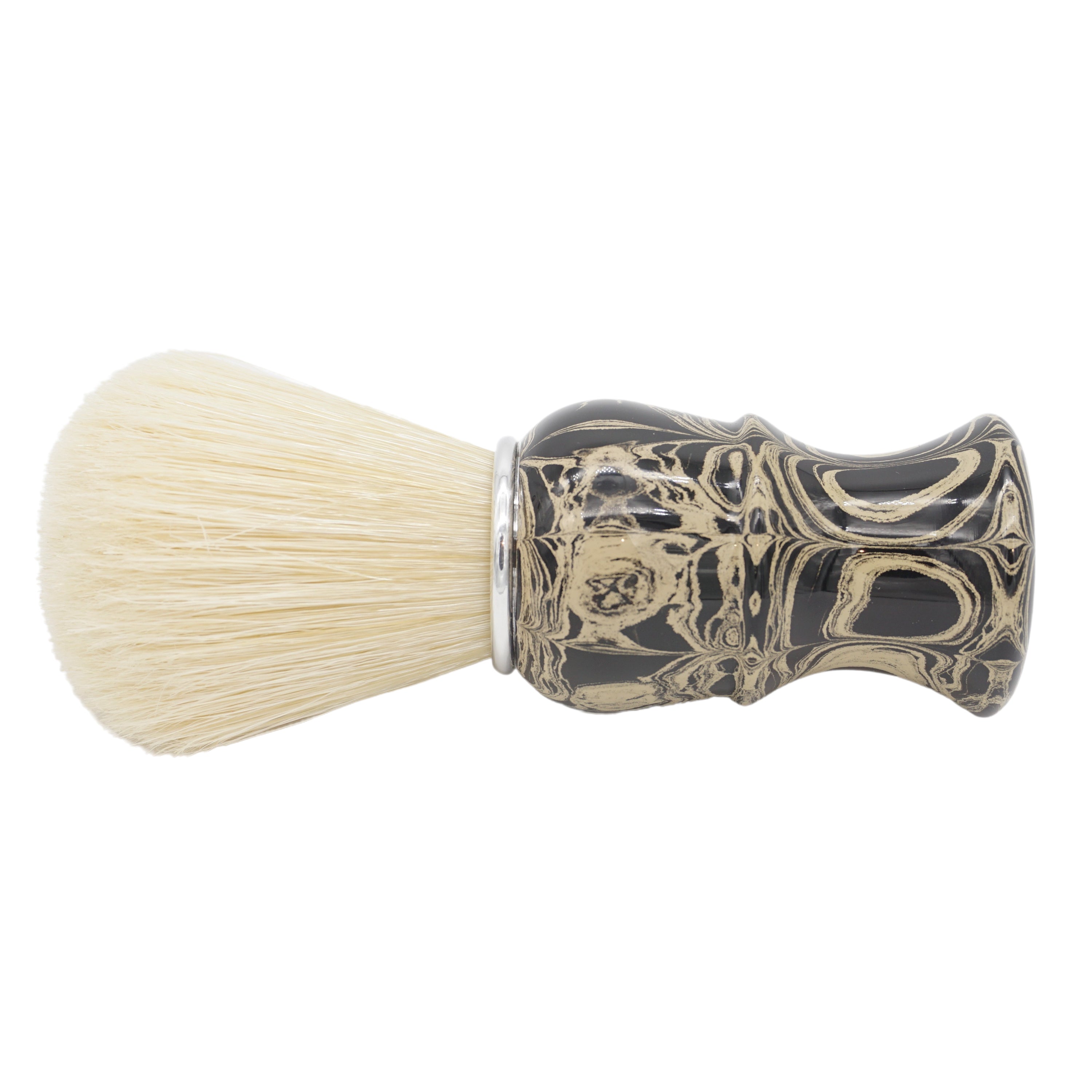 Premium 24mm Semogue SOC Boar Hair Shaving Brush with Handcrafted Sand Ebonite Handle by AP Shave Co. - Perfect for Wet Shaving & Grooming Rituals