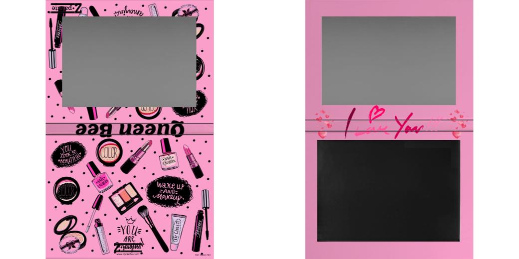 Custom Extra Large Z Palette - Magnetic Makeup Palette for Eyeshadows & Blush - Perfect for Professional Makeup Artists & Travel