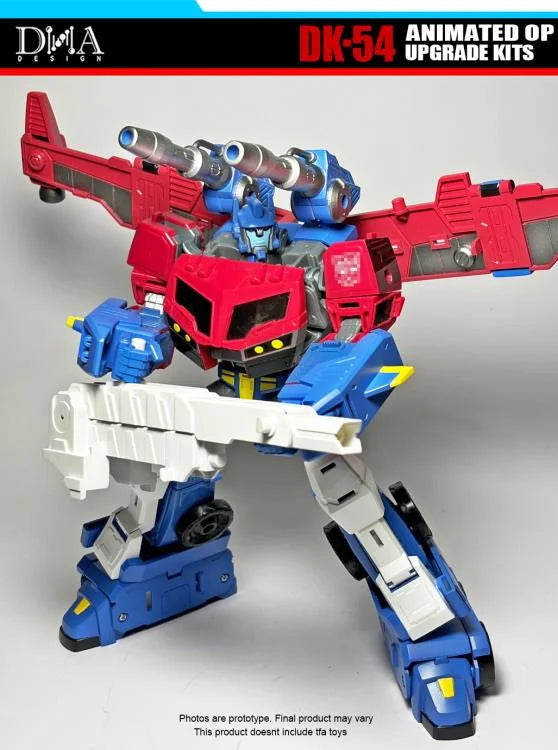 DNA Design DK 54 Upgrade Kit for Transformers Animated Optimus Prime - Enhance Your Collectible Figure with Premium Accessories for Display & Customization